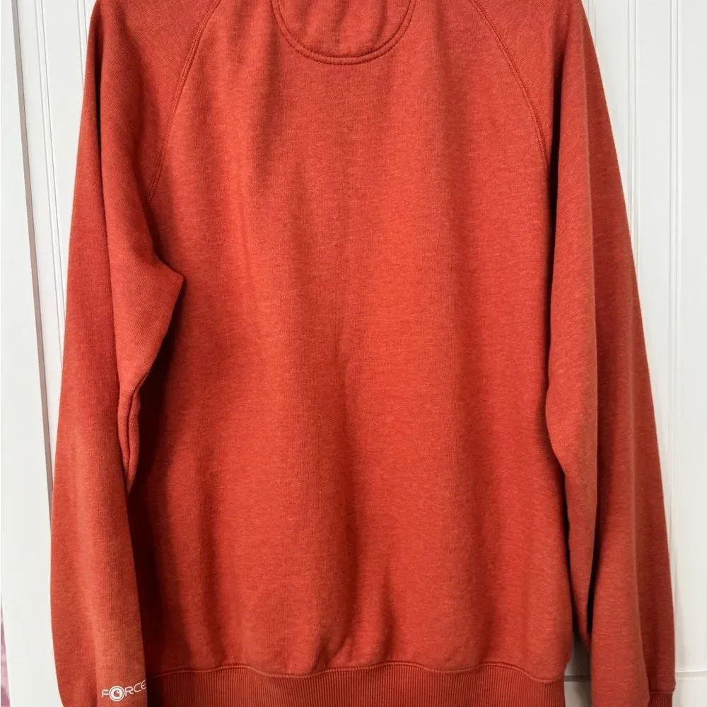 Carhartt Men’s Crewneck Sweatshirt - Rust Orange - Size Medium